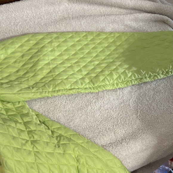 Pantology Mint Green Snap Button Down Quilted Jacket Size 14 - Picture 7 of 14